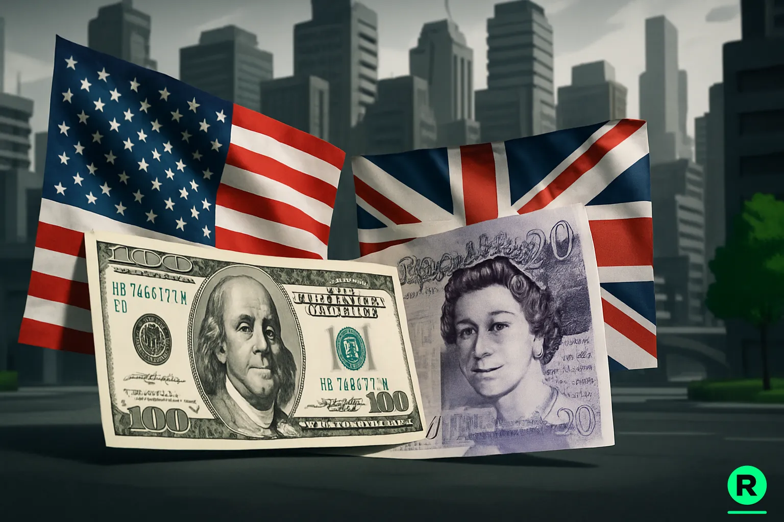 GBP/USD FX desk
