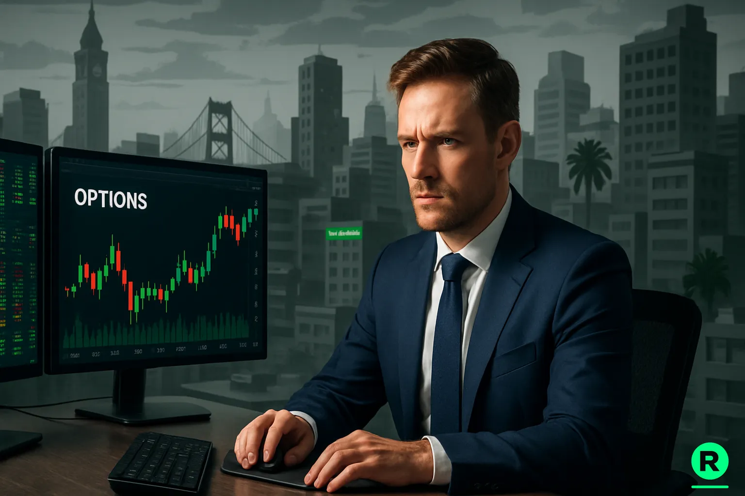 Implied volatility — Options